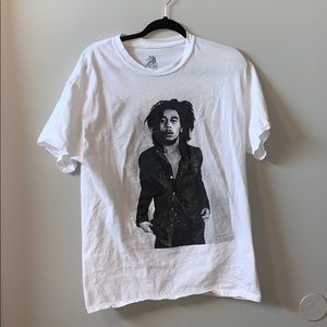Bob Marley over sized  graphic T